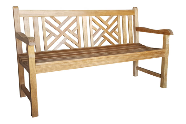 OXFORD Teak Garden Bench 150cm Teak Living