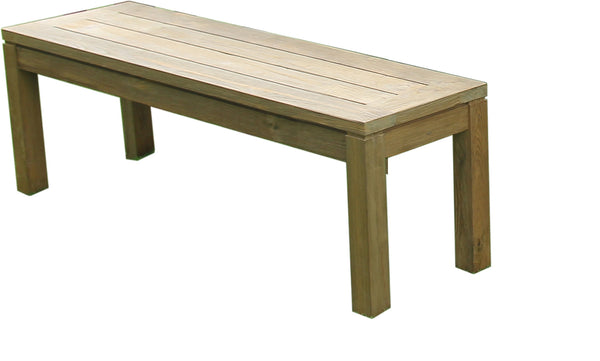 MILANO Reclaimed Teak Backless Bench 150cm