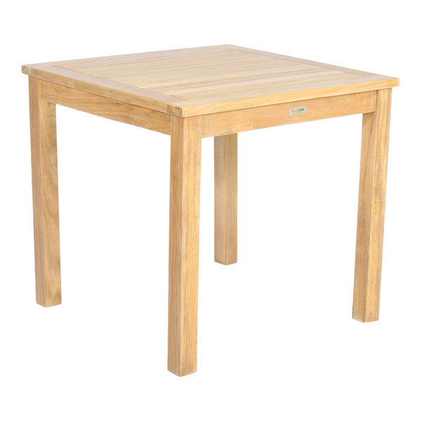 BISTRO Teak Outdoor Table 80 x 80cm