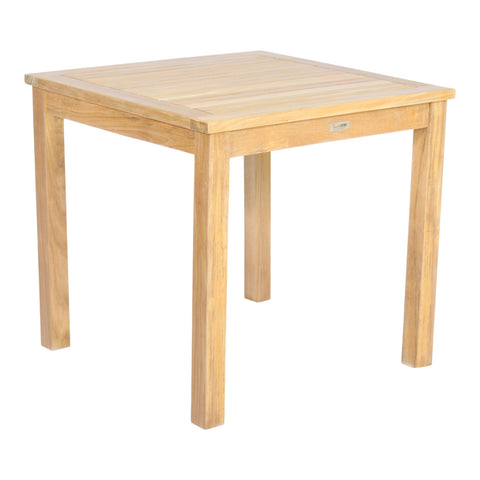 BISTRO Teak Outdoor Table 80 x 80cm