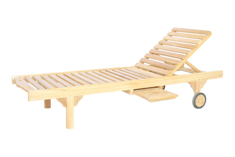 MIAMI Teak Sunlounge