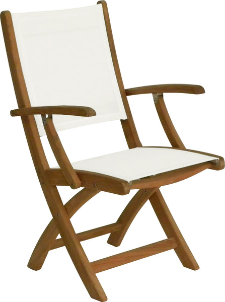 RIVIERA Teak Folding Arm Chair