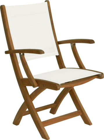 RIVIERA Teak Folding Arm Chair