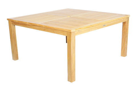 JAVA Square Teak Outdoor Table 150 x 150cm