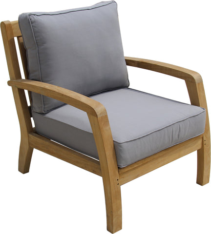 MONACO Teak Outdoor Club Chair.