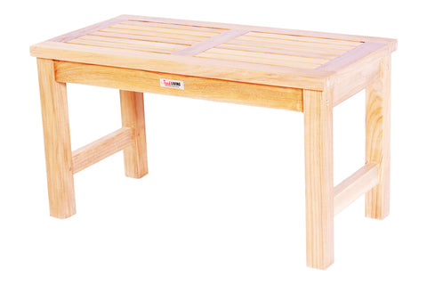 JAVA Teak Backless Bench 95cm
