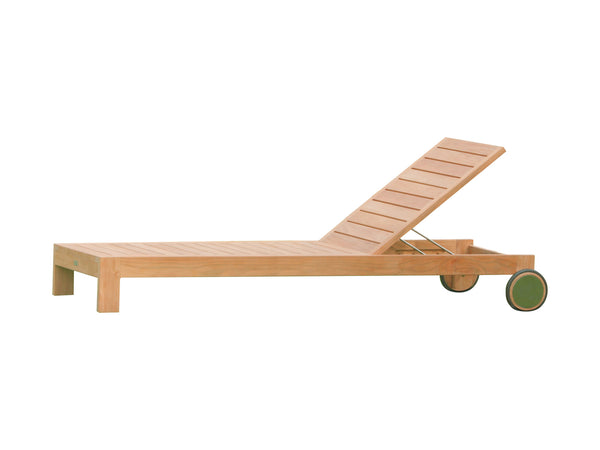 MARBELLA Teak Sunlounge